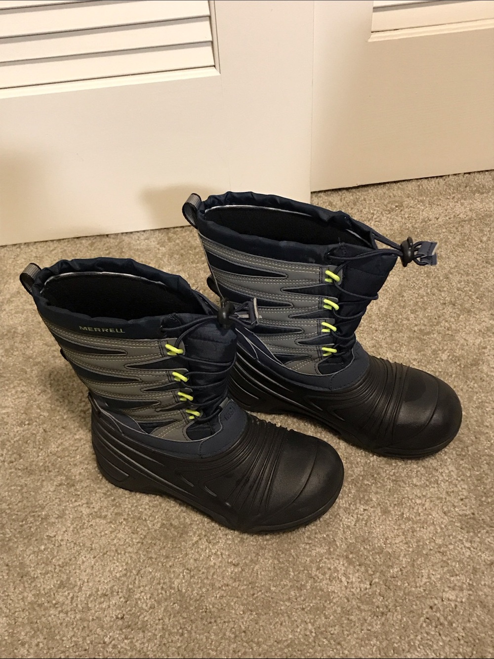 Preowned Merrell winter snow boots- blue - 3